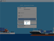 Tablet Screenshot of eport.is